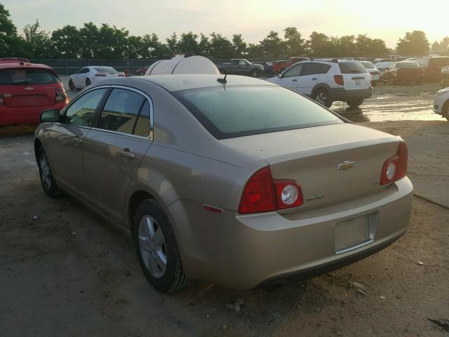 1G1ZG57B68F234393 - 2008 CHEVROLET MALIBU LS Bej foto 3