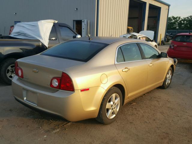1G1ZG57B68F234393 - 2008 CHEVROLET MALIBU LS Bej foto 4
