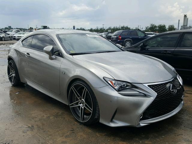 JTHHE5BC2F5002187 - 2015 LEXUS RC 350 GRAY photo 1