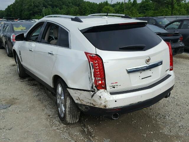 3GYFNJE44AS562307 - 2010 CADILLAC SRX PERFOR 白色 照片 3