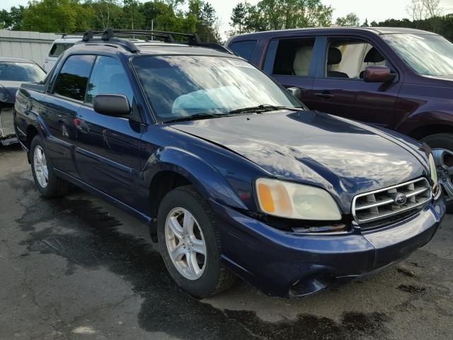 4S4BT62C457101613 - 2005 SUBARU BAJA SPORT BLUE photo 1