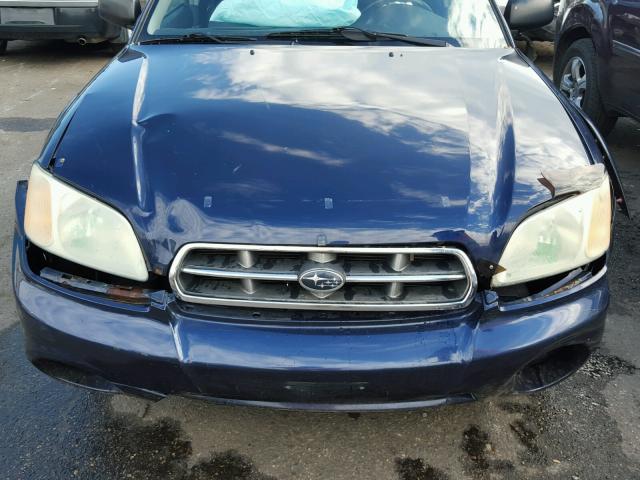 4S4BT62C457101613 - 2005 SUBARU BAJA SPORT BLUE photo 9