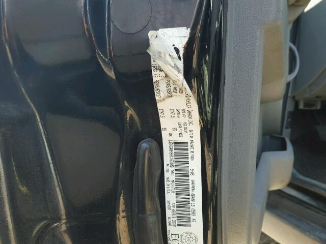 1J8HG48N96C163106 - 2006 JEEP COMMANDER შავი ფოტო 10