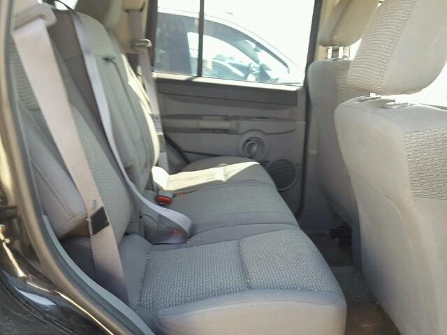 1J8HG48N96C163106 - 2006 JEEP COMMANDER შავი ფოტო 6