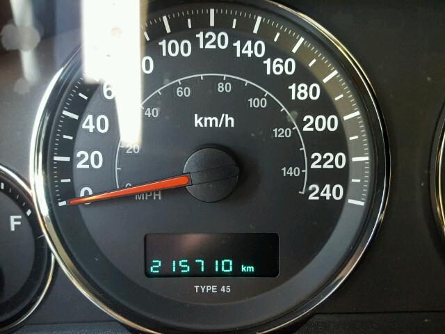 1J8HG48N96C163106 - 2006 JEEP COMMANDER შავი ფოტო 8