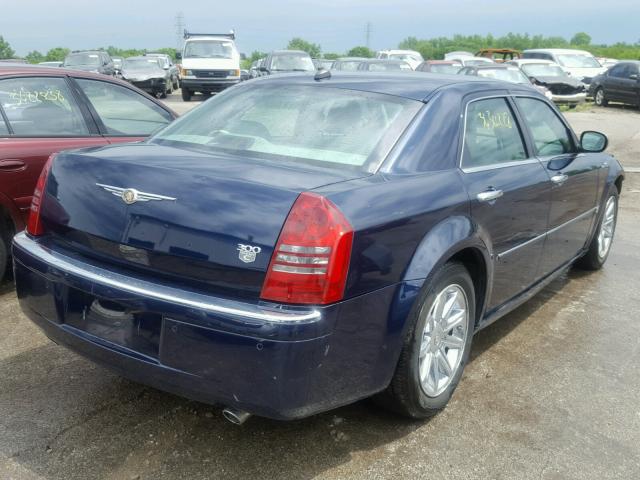 2C3LA63H16H138833 - 2006 CHRYSLER 300C BLUE photo 4