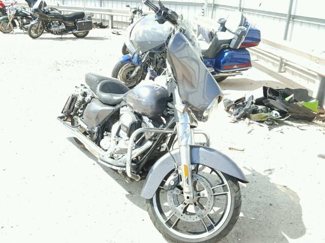 1HD1KBM15EB656962 - 2014 HARLEY-DAVIDSON FLHX STREE GRAY photo 1