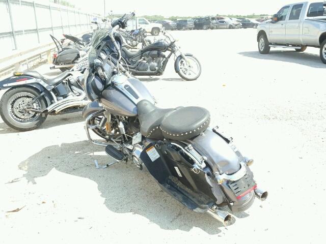 1HD1KBM15EB656962 - 2014 HARLEY-DAVIDSON FLHX STREE GRAY photo 3