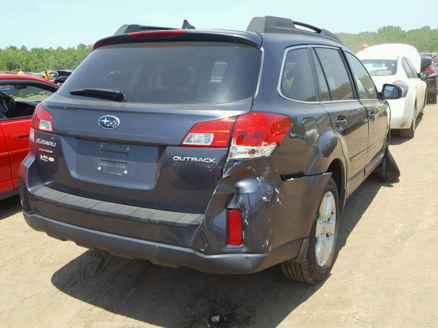 4S4BRCKC3C3262861 - 2012 SUBARU OUTBACK 2. BLUE photo 4