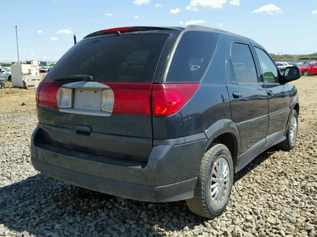 3G5DA03EX4S543500 - 2004 BUICK RENDEZVOUS BLUE photo 4