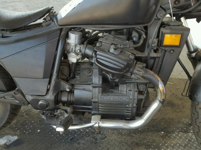 JH2RC1109DM009496 - 1983 HONDA CX650 C BLACK photo 7