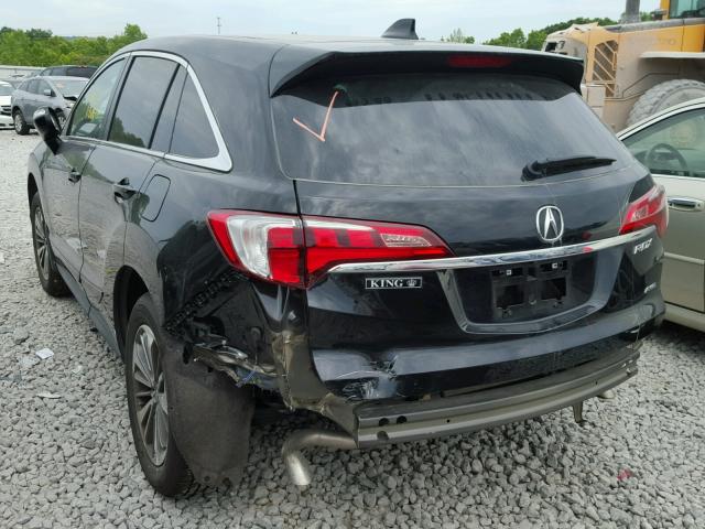 5J8TB4H71HL033729 - 2017 ACURA RDX ADVANC BLACK photo 3