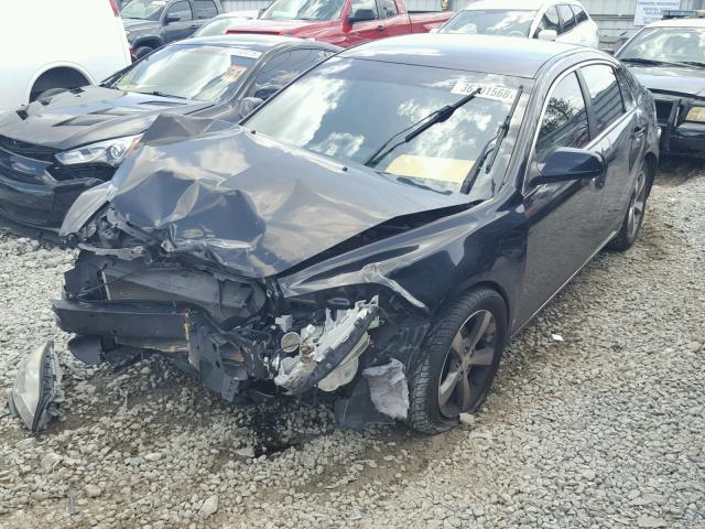 1G1ZC5E19BF206469 - 2011 CHEVROLET MALIBU 1LT შავი ფოტო 2