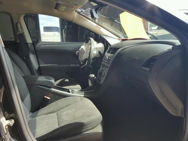1G1ZC5E19BF206469 - 2011 CHEVROLET MALIBU 1LT შავი ფოტო 5