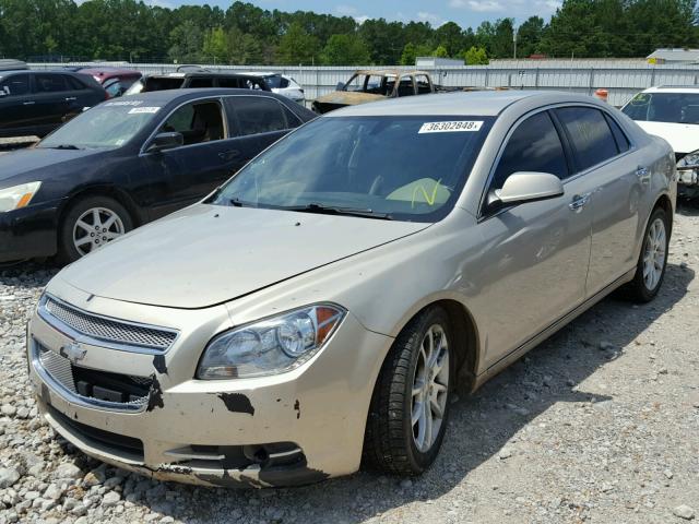 1G1ZE5EU0BF347502 - 2011 CHEVROLET MALIBU LTZ 棕色 照片 2