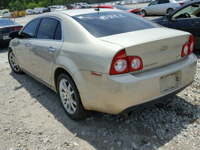 1G1ZE5EU0BF347502 - 2011 CHEVROLET MALIBU LTZ 棕色 照片 3