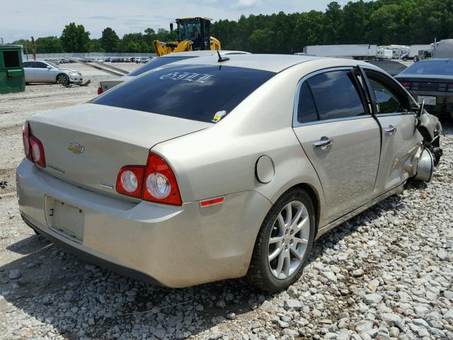 1G1ZE5EU0BF347502 - 2011 CHEVROLET MALIBU LTZ 棕色 照片 4