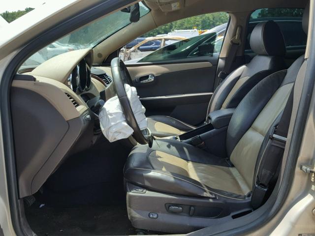 1G1ZE5EU0BF347502 - 2011 CHEVROLET MALIBU LTZ 棕色 照片 5