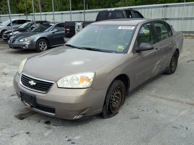 1G1ZS57F47F285021 - 2007 CHEVROLET MALIBU LS BROWN photo 2