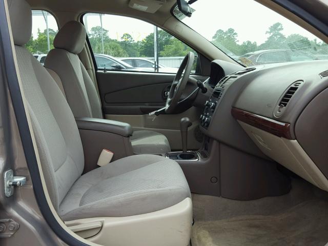 1G1ZS57F47F285021 - 2007 CHEVROLET MALIBU LS BROWN photo 5