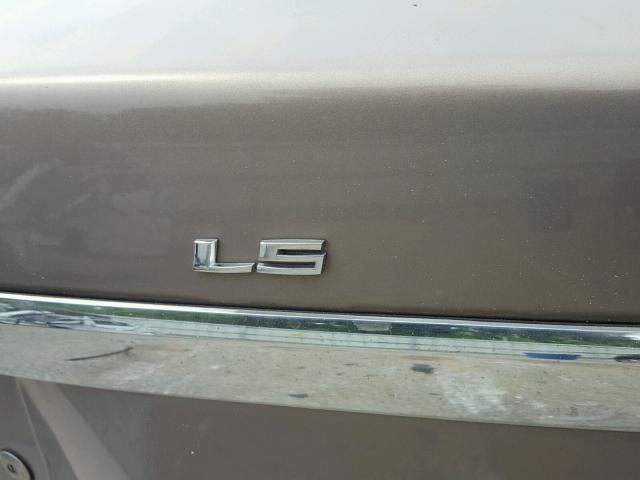 1G1ZS57F47F285021 - 2007 CHEVROLET MALIBU LS BROWN photo 9