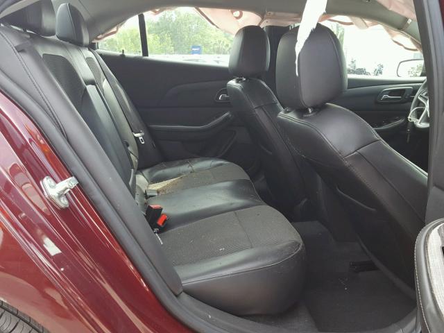 1G11C5SL7FF105021 - 2015 CHEVROLET MALIBU 1LT 红色 照片 6