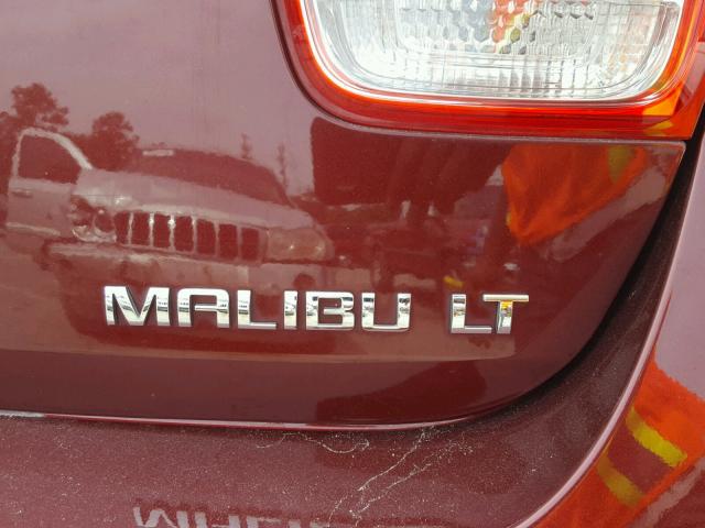 1G11C5SL7FF105021 - 2015 CHEVROLET MALIBU 1LT 红色 照片 9