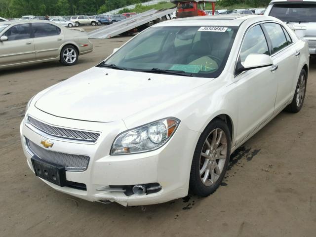 1G1ZE5E70AF299010 - 2010 CHEVROLET MALIBU LTZ 白色 照片 2