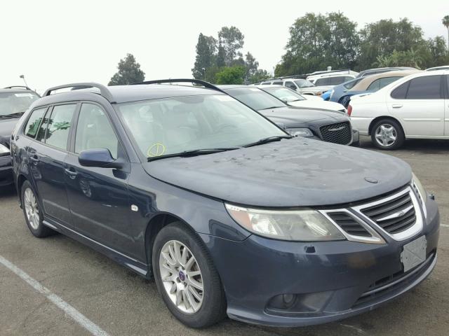 YS3FB59Y681134388 - 2008 SAAB 9-3 2.0T BLUE photo 1