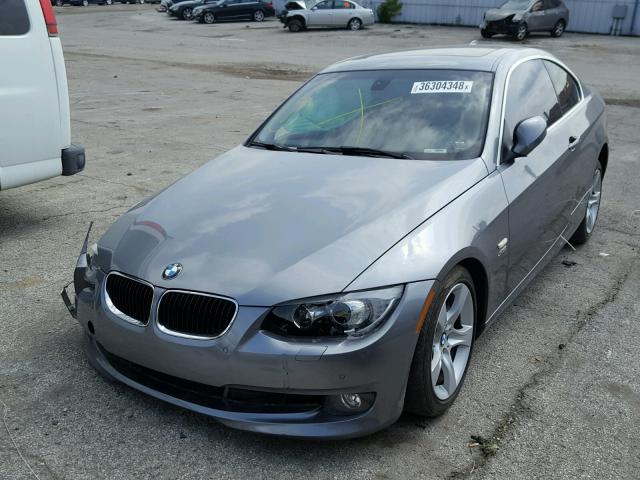 WBAKF9C51CE859377 - 2012 BMW 335 XI GRAY photo 2