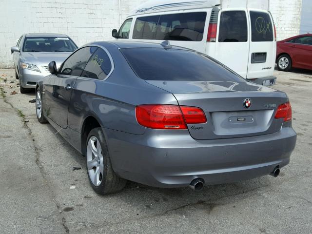 WBAKF9C51CE859377 - 2012 BMW 335 XI GRAY photo 3