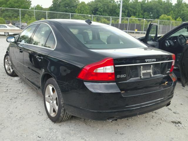 YV1AH992581082779 - 2008 VOLVO S80 T6 TUR BLACK photo 3