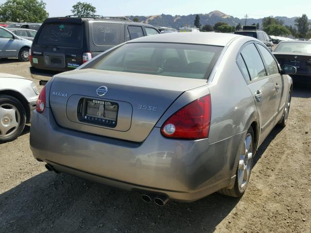 1N4BA41E35C839837 - 2005 NISSAN MAXIMA SE GREEN photo 4