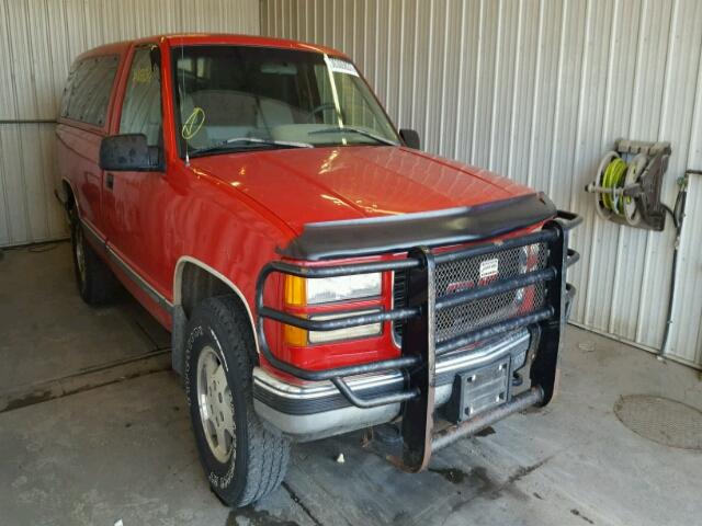 1GTEK14K2SZ564071 - 1995 GMC SIERRA K15 RED photo 1