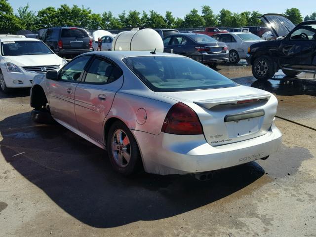 2G2WP552761180219 - 2006 PONTIAC GRAND PRIX SILVER photo 3