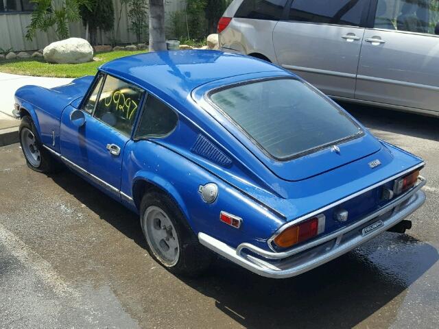 000000000KF22124U - 1973 TRIUMPH CAR GT6 BLUE photo 3