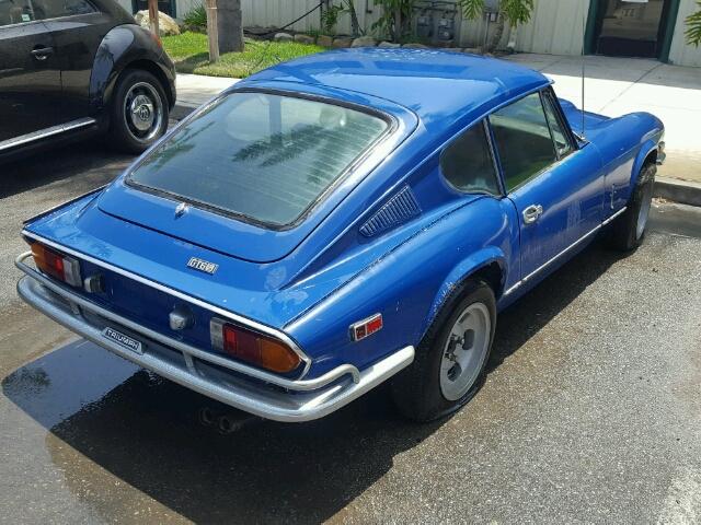 000000000KF22124U - 1973 TRIUMPH CAR GT6 BLUE photo 4