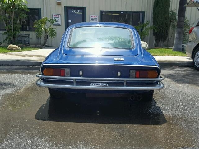 000000000KF22124U - 1973 TRIUMPH CAR GT6 BLUE photo 9