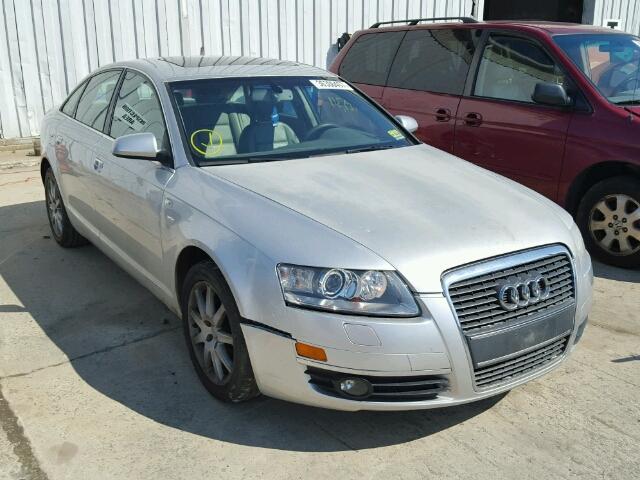 WAUDG74F05N109957 - 2005 AUDI A6 SILVER photo 1