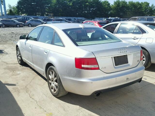 WAUDG74F05N109957 - 2005 AUDI A6 SILVER photo 3