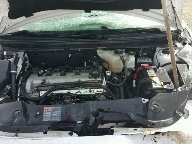 1G1ZC5E08CF167608 - 2012 CHEVROLET MALIBU 1LT WHITE photo 7