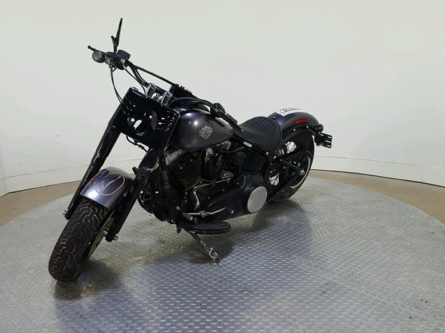 1HD1JRV14FB017614 - 2015 HARLEY-DAVIDSON FLS SOFTAI 灰色 照片 4