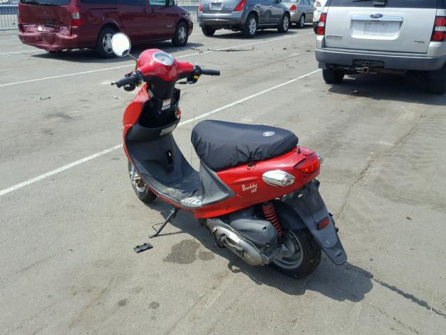 RFVPAC201G1017359 - 2016 GENUINE SCOOTER CO. BUDDY 125 RED photo 3