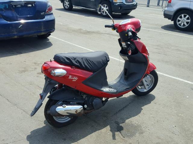 RFVPAC201G1017359 - 2016 GENUINE SCOOTER CO. BUDDY 125 RED photo 4