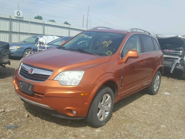 3GSCL53768S513014 - 2008 SATURN VUE XR ORANGE photo 2