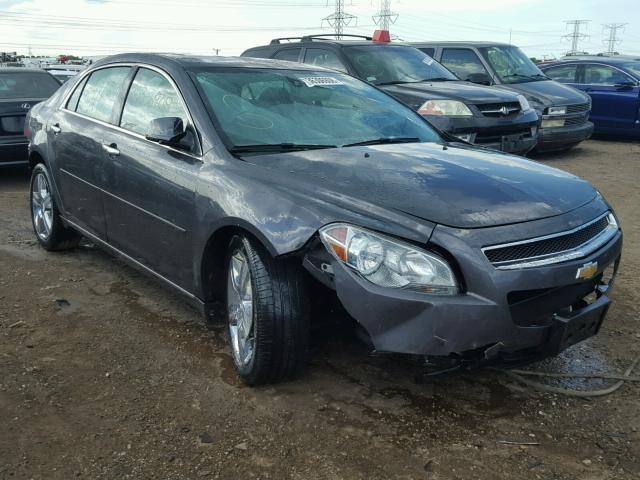 1G1ZC5E09CF316088 - 2012 CHEVROLET MALIBU 1LT ნაცრისფერი ფოტო 1