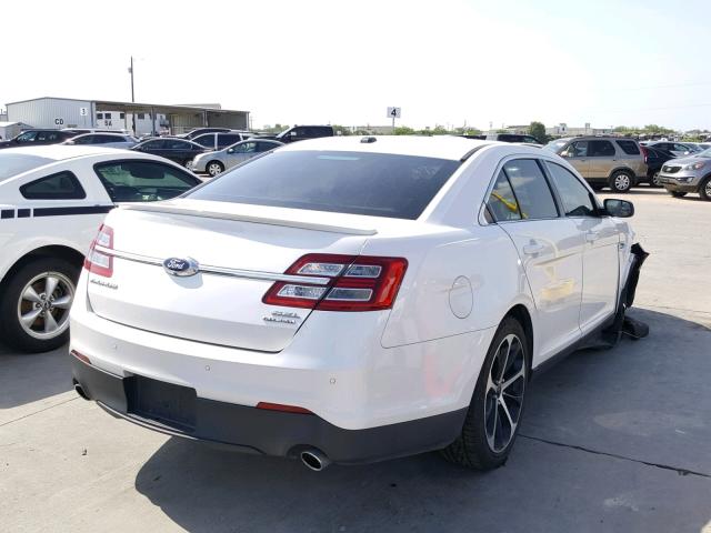 1FAHP2E80FG161611 - 2015 FORD TAURUS SEL WHITE photo 4