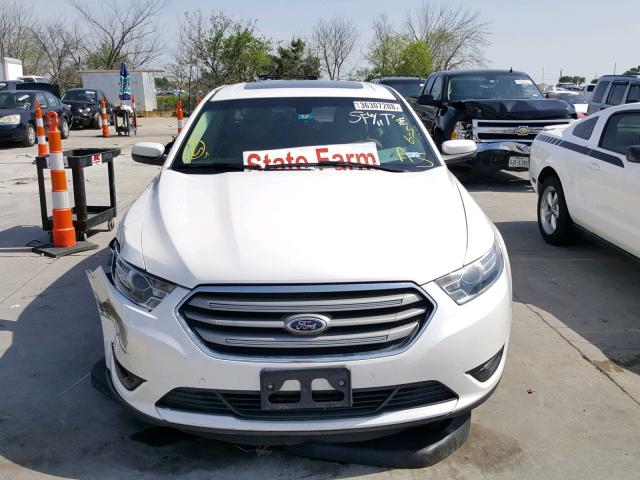 1FAHP2E80FG161611 - 2015 FORD TAURUS SEL WHITE photo 9