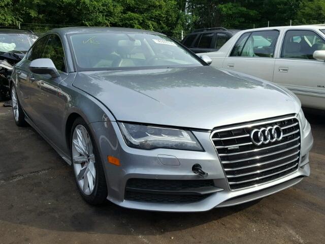 WAU2GAFC4DN053768 - 2013 AUDI A7 PRESTIG SILVER photo 1