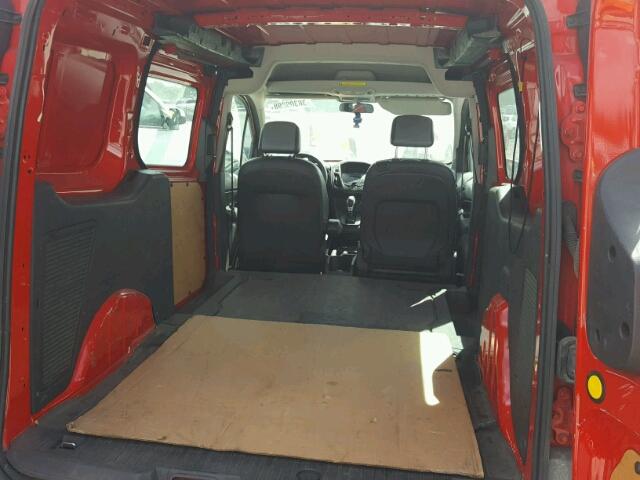 NM0LS7E75F1187189 - 2015 FORD TRANSIT CO RED photo 6